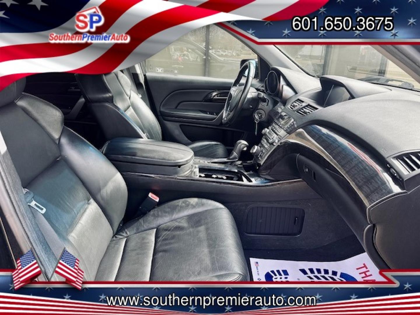 2009 BLACK ACURA MDX SPORT and ENTERTAI (2HNYD288X9H) , located at 922 W. Beacon St., Philadelphia, MS, 39350, (601) 650-3675, 32.770447, -89.127151 - Photo#10